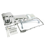 1970-1988 Monte Carlo Aluminum Rear Sump Retro Fit LS Oil Pan Kit, Polished Image