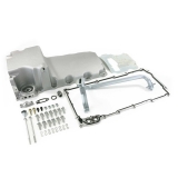 1962-1979 Nova Aluminum Rear Sump Retro Fit LS Oil Pan Kit, Natural Image