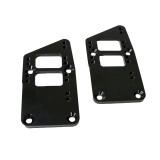 1978-1988 Cutlass LS to SBC&BBC Motor Mount Adapter Plates, Black Finish Image