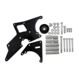 1978-1988 Cutlass LS1&LS2 Alternator and Power Steering Relocation Brackets, Black Image