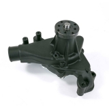 1964-1987 El Camino Small Block High Flow Mechanical Long Style Water Pump, Black Image