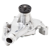 1970-1988 Monte Carlo Small Block High Flow Mechanical Long Style Water Pump, Polished Image