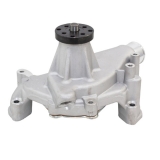 1978-1988 Cutlass Small Block High Flow Mechanical Long Style Water Pump, Satin Image