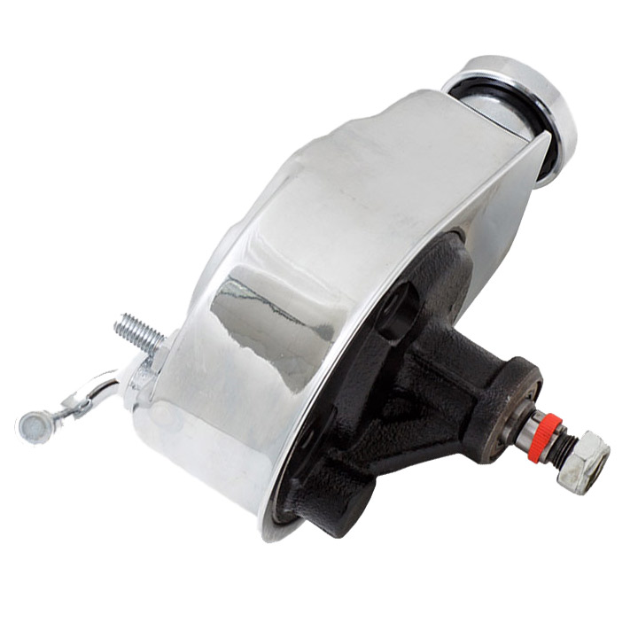 thumbnail image 2 of Speedmaster Chrome Saginaw Power Steering Pump – Fits Chevy GM 1963-74, Keyway Included, PCE172.1002 2 of 4