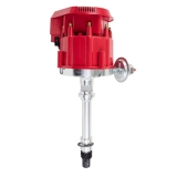 1978-1883 Malibu V8 Aluminum HEI Distributor With Super Cap and 65K Volt Coil, Red Cap Image