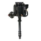 1978-1987 Regal V8 Aluminum HEI Distributor with 65K Volt Coil, All Black Image