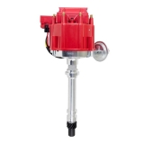 1978-1988 Cutlass V8 Aluminum HEI Distributor with 65K Volt Coil, Red Cap Image