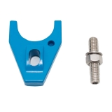 1978-1883 Malibu V8 Distributor Hold-Down Clamp and Stud, Blue Finish Image