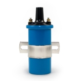1967-2021 Camaro Cannister Style Ignition Coil with Female Wire Connection, Blue Finish Image