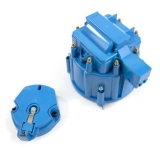 1970-1988 Monte Carlo V8 HEI Distributor Cap and Rotor Kit, Blue Image