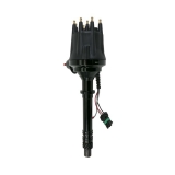 1970-1988 Monte Carlo V8 Pro Series Ready To Run Aluminum Distributor, Black Cap Image