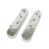 1967-2021 Camaro Fabricated Aluminum LS Valve Covers with Coil Mounts, Polished Image