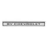 1969 Chevelle By Chevrolet Header Panel Emblem GM Restoration Image