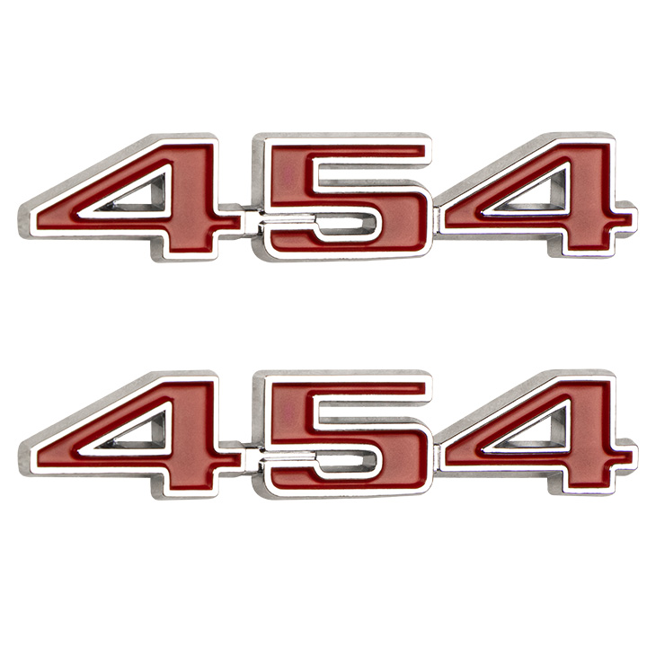 1970-1974 Chevelle 454 Fender Emblem Set