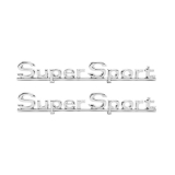 1966 Chevelle Super Sport Quarter Panel Emblems Image