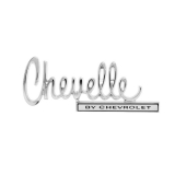 1970 Chevelle By Chevrolet Trunk Emblem Image