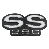 1968 Camaro SS396 Grille Emblem, Std Grille Image