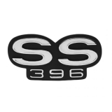 1969 Camaro SS396 Grille Emblem, Std Grille Image