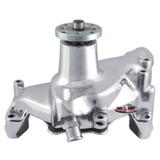 1969-1996 Camaro Small Block Super Cool Smoothie Long Water Pump, Polished Aluminum Image