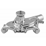 1967-1968 Camaro Big Block Super Cool Platinum Short Water Pump, Chrome Image