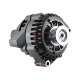 1998-2002 Camaro LS1 175 Amp Alternator, 6 Groove Pulley, Stealth Black Image