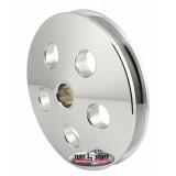 1967-2002 Camaro Tuff Stuff Machined Aluminum Power Steering Pump Pulley Single Groove Polished Image