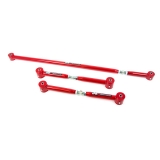 1982-2002 Camaro UMI On-Car Adjustable Panhard Bar & Lower Control Arm Kit, Red Image