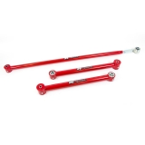 1982-2002 Camaro UMI Panhard Bar & Lower Control Arm Kit, Poly/Roto-joints, Red Image