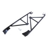 1993-2002 Camaro Convertible UMI 3-Point Subframe Connectors, Weld In, Black Image