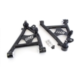 1982-1992 Camaro UMI Front Lower A-Arms, Delrin Bushings, Coilovers Only - Black: 2052-B Image