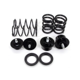 1982-1992 Camaro UMI Front & Rear Weight Jack Kit, 850/175 lb/in Springs, Black Image