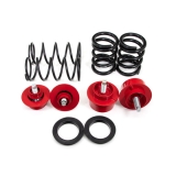 1982-1992 Camaro UMI Front & Rear Weight Jack Kit, 850/175 lb/in Springs, Red Image