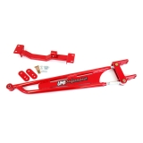 1993-2002 Camaro UMI Tunnel Brace Mounted Torque Arm, Long Tube Headers, Red Image