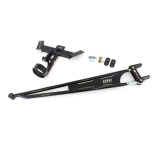 1982-1992 Camaro UMI Tunnel Mounted Torque Arm with Driveshaft Loop, 700R4 & T5 - Black Image