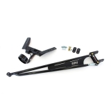 1982-1992 Camaro UMI Tunnel Mounted Torque Arm w/ Driveshaft Loop, TH400 Short Tail - Black Image