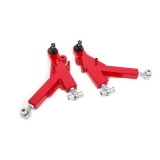 1993-2002 Camaro UMI Front Boxed Adjustable Lower Control Arms, Rod Ends, Red Image