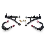 1993-2002 Camaro UMI Front Control Arm Kit, Adjustable, Chromoly, Drag - Red Image