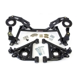 1982-1992 Camaro UMI Tubular K-Member & A-Arm Kit for Factory Springs - Black Image