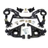 1982-1992 Camaro UMI Tubular K-Member & A-Arm Kit for LSX & Factory Springs - Black Image