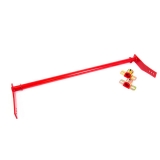 2010-2011 Camaro UMI Rear Sway Bar, Fabricated, Adjustable, Red Image