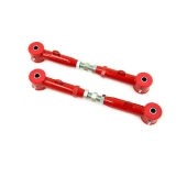 2010-2014 Camaro UMI Rear Toe Rods, Adjustable, Polyurethane Bushings, Red Image