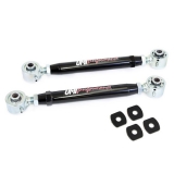 2010-2014 Camaro UMI Adjustable Toe Rods, Rear, Chromoly, Roto-Joints, Black Image