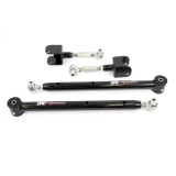 1978-1987 Grand Prix UMI Tubular Adjustable Upper & Lower Rear Control Arm Kit, Black Image