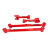 1978-1983 Malibu UMI Non-Adjustable Upper & Lower Rear Control Arm Kit, Red Image