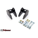 UMI 1978-1988 Chevrolet Bolt In Rear Lower Control Arm Relocation Kit, Black Image