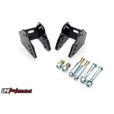 UMI 1978-1983 Malibu Bolt In Rear Lower Control Arm Relocation Kit, Black Image