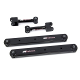 1978-1987 El Camino UMI Rear Control Arm Kit, Tubular Uppers & Fully Boxed Lowers, Black Image