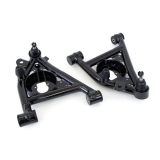 1982-1992 Camaro UMI Front Lower A-Arms, Polyurethane Bushings - Black Image