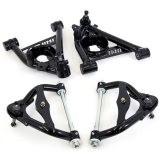 1978-1988 Cutlass UMI Front A-Arm Kit, 1&2 Inch Taller Upper Ball Joints - Black Image