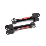 1978-1988 Monte Carlo UMI Tubular Rear Upper Control Arms, Non Adjustable, Roto Joints, Black Image
